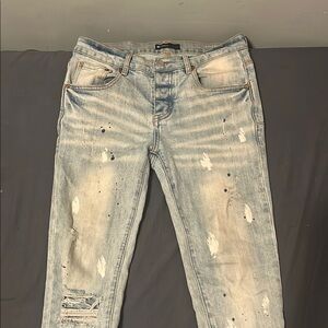 Light washed purple jeans size 29 with back tag only